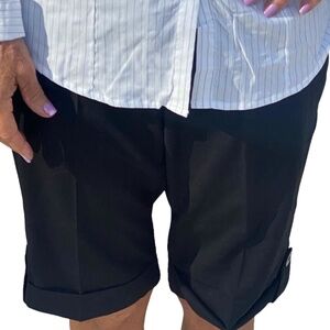 Rosa York Business Casual Black Women's Shorts